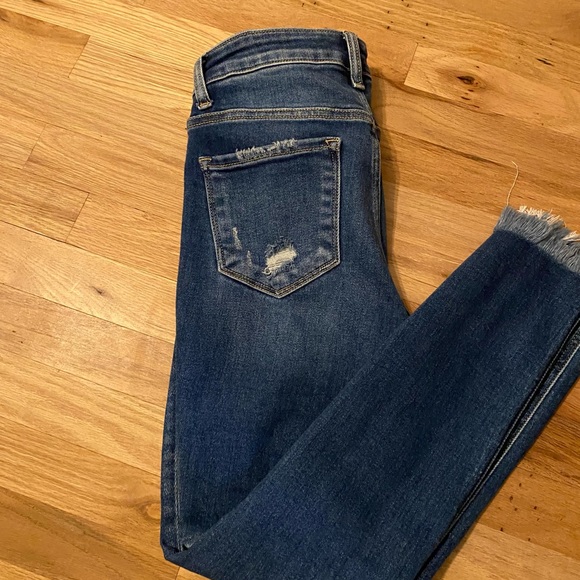 Altar’s state distressed ankle length jeans size 27 - Picture 2 of 4